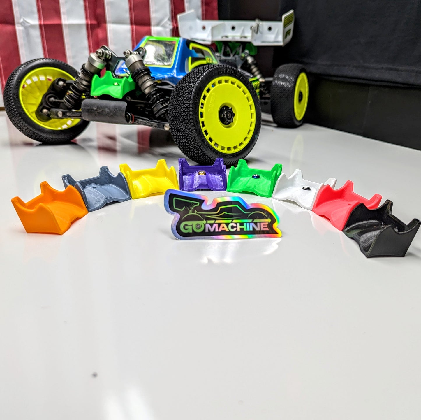 1/8 BUGGY FRONT WING - MUGEN, SWORKZ, & MORE